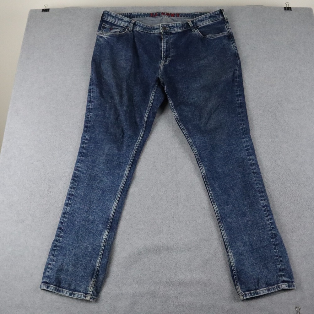 Indian Terrain Jeans Mens 40x32 Brooklyn TJ-5PKT Slim Fit‎ Stretch Denim Blue